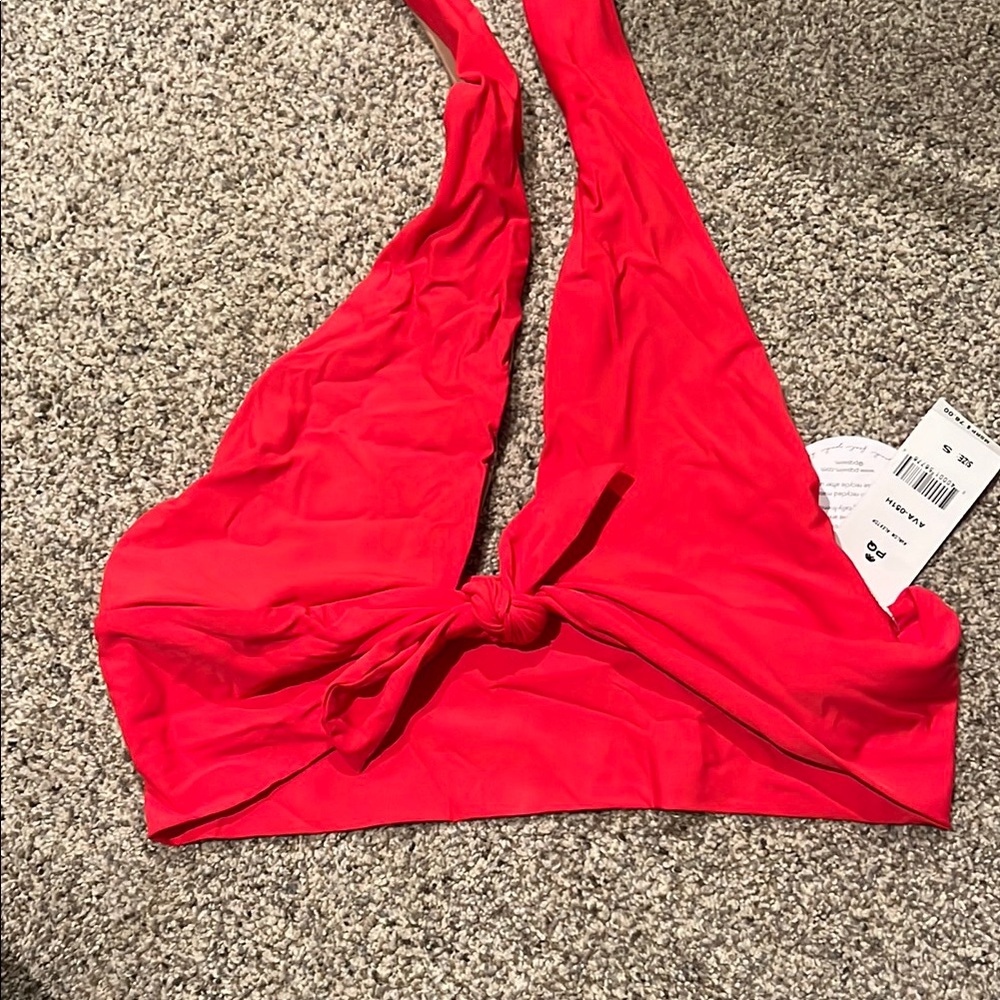 PQ Swim Halter Tie Bikini Top